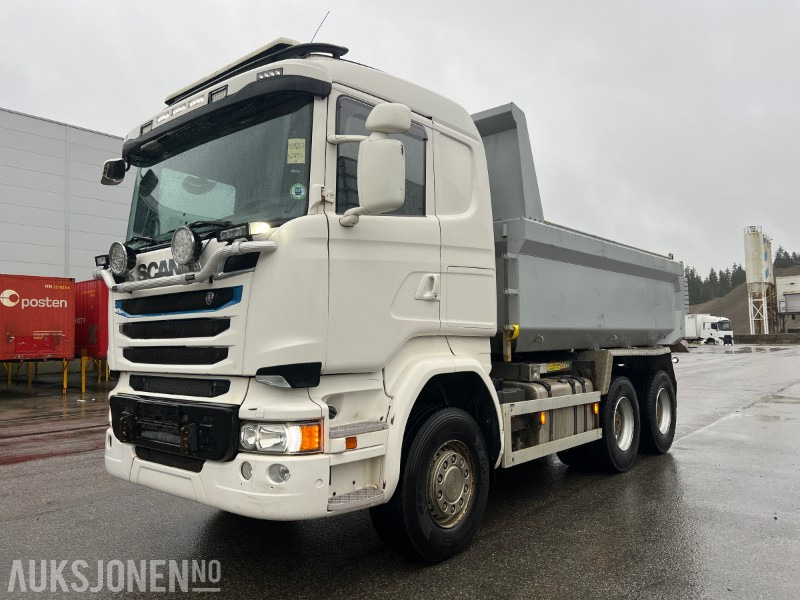 2016 Scania R580 6x4 tippbil - Hákový nosič kontejnerů: obrázek 1 2016 Scania R580 6x4 tippbil - Hákový nosič kontejnerů: obrázek 1