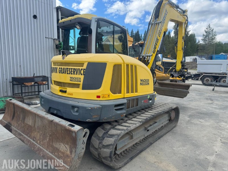 2016 Wacker Neuson ET 90 GRAVEMASKIN MED ROTOTILT, SENTRALSMØRING OG 3 SKUFFER - Rýpadlo: obrázek 3 2016 Wacker Neuson ET 90 GRAVEMASKIN MED ROTOTILT, SENTRALSMØRING OG 3 SKUFFER - Rýpadlo: obrázek 3
