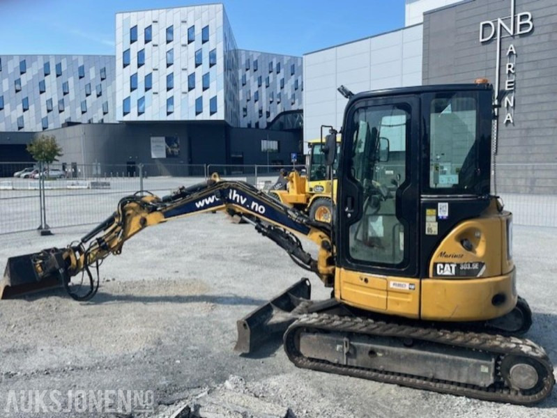 2017 Cat 303.5ECR - Mini rýpadlo: obrázek 1 2017 Cat 303.5ECR - Mini rýpadlo: obrázek 1