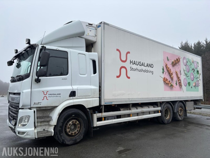 2017 DAF CF 440 6x2 FAN kjøle/frys skapbil. Supra1250 kjøl. 21paller. - Skříňový nákladní auto: obrázek 2 2017 DAF CF 440 6x2 FAN kjøle/frys skapbil. Supra1250 kjøl. 21paller. - Skříňový nákladní auto: obrázek 2