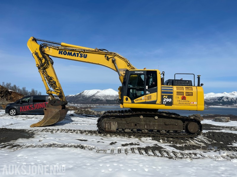 2017 Komatsu PC 290 LC Gravemaskin med Montabert CPA-295 bortårn*R8 Tiltrotator*3 skuffer*Leica GPS* - Rýpadlo: obrázek 3 2017 Komatsu PC 290 LC Gravemaskin med Montabert CPA-295 bortårn*R8 Tiltrotator*3 skuffer*Leica GPS* - Rýpadlo: obrázek 3