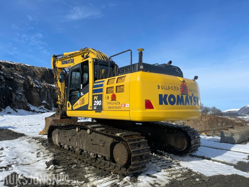2017 Komatsu PC 290 LC Gravemaskin med Montabert CPA-295 bortårn*R8 Tiltrotator*3 skuffer*Leica GPS* - Rýpadlo: obrázek 5 2017 Komatsu PC 290 LC Gravemaskin med Montabert CPA-295 bortårn*R8 Tiltrotator*3 skuffer*Leica GPS* - Rýpadlo: obrázek 5