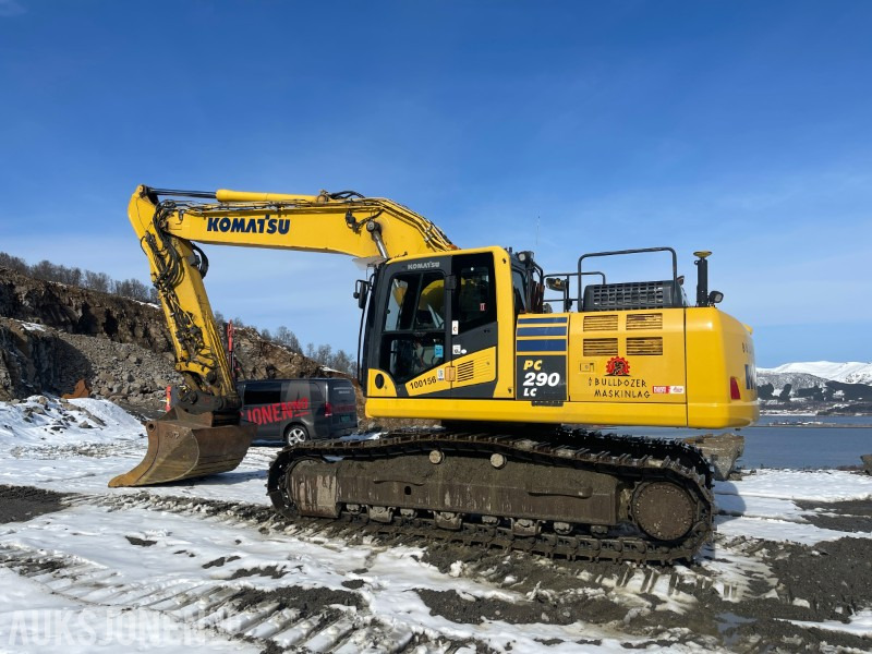 2017 Komatsu PC 290 LC Gravemaskin med Montabert CPA-295 bortårn*R8 Tiltrotator*3 skuffer*Leica GPS* - Rýpadlo: obrázek 4 2017 Komatsu PC 290 LC Gravemaskin med Montabert CPA-295 bortårn*R8 Tiltrotator*3 skuffer*Leica GPS* - Rýpadlo: obrázek 4