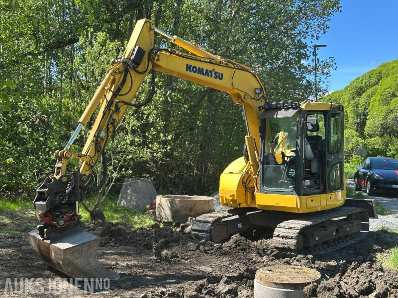 2017 Komatsu PC78US-10 - Beltegraver - Rototilt R3 - Pusseskuff - 4315timer - Rýpadlo: obrázek 1 2017 Komatsu PC78US-10 - Beltegraver - Rototilt R3 - Pusseskuff - 4315timer - Rýpadlo: obrázek 1