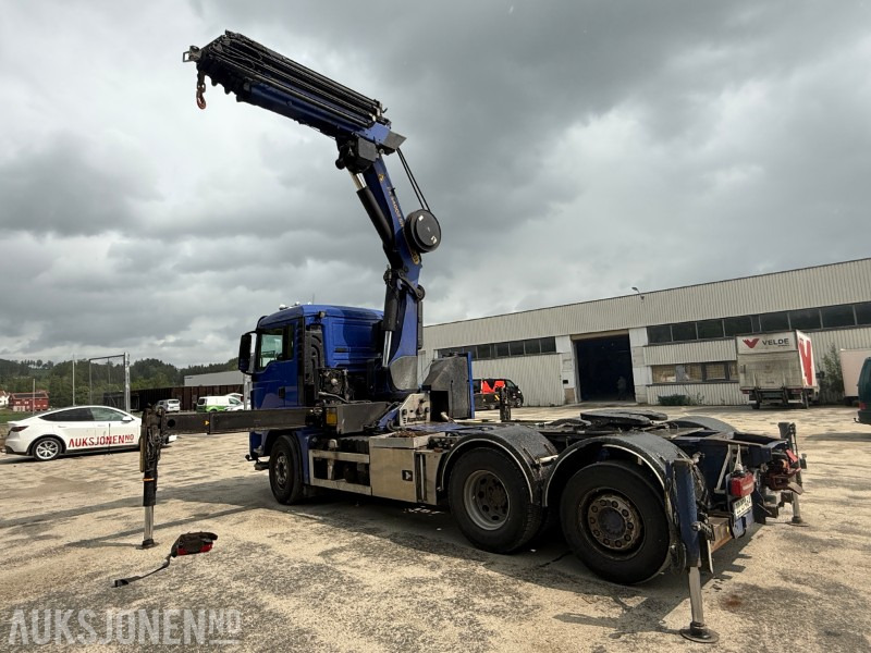 2018 MAN MAN Tgs 26.500 Kran/Tipp/Trekkvogn påbygg med Tippkasse - Euro6T - - Auto s hydraulickou rukou: obrázek 4 2018 MAN MAN Tgs 26.500 Kran/Tipp/Trekkvogn påbygg med Tippkasse - Euro6T - - Auto s hydraulickou rukou: obrázek 4
