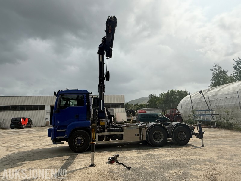 2018 MAN MAN Tgs 26.500 Kran/Tipp/Trekkvogn påbygg med Tippkasse - Euro6T - - Auto s hydraulickou rukou: obrázek 3 2018 MAN MAN Tgs 26.500 Kran/Tipp/Trekkvogn påbygg med Tippkasse - Euro6T - - Auto s hydraulickou rukou: obrázek 3