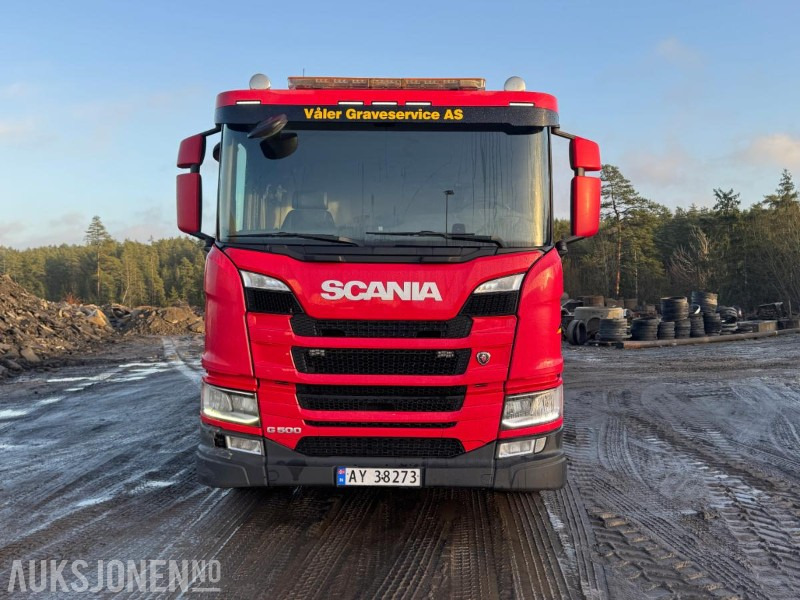2018 SCANIA G500 TRIDEM KROKBIL JOAB, HARDOX DUMPERKASSE, SERVICEHISTORIKK, 306976 KM - Hákový nosič kontejnerů: obrázek 4 2018 SCANIA G500 TRIDEM KROKBIL JOAB, HARDOX DUMPERKASSE, SERVICEHISTORIKK, 306976 KM - Hákový nosič kontejnerů: obrázek 4