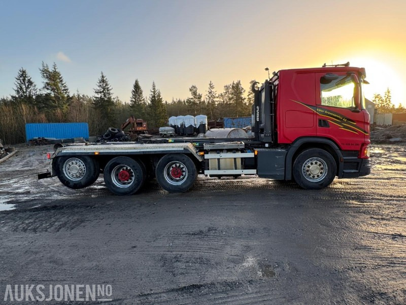 2018 SCANIA G500 TRIDEM KROKBIL JOAB, HARDOX DUMPERKASSE, SERVICEHISTORIKK, 306976 KM - Hákový nosič kontejnerů: obrázek 5 2018 SCANIA G500 TRIDEM KROKBIL JOAB, HARDOX DUMPERKASSE, SERVICEHISTORIKK, 306976 KM - Hákový nosič kontejnerů: obrázek 5