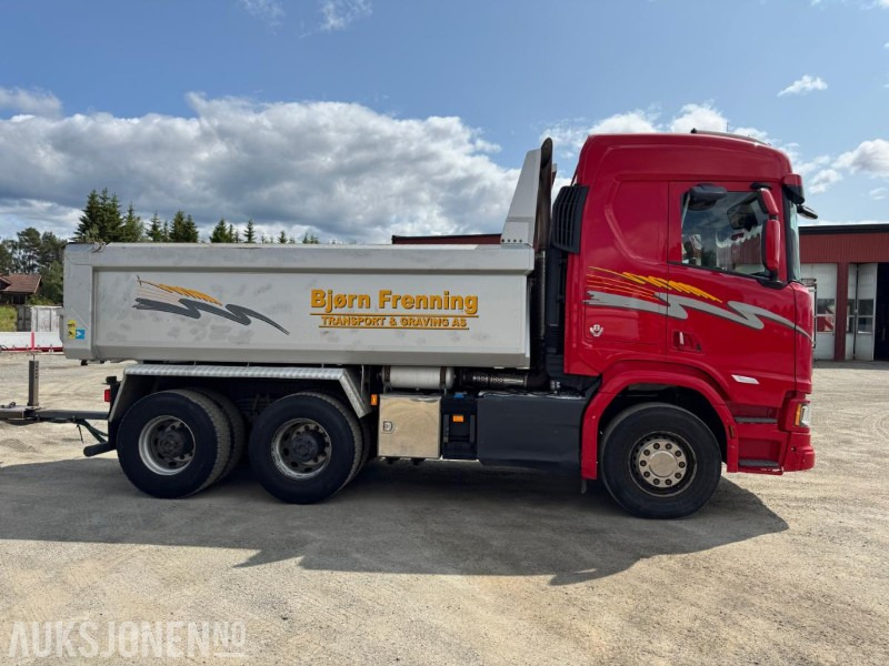 2018 Scania R580 GODT UTSTYRT TIPPBIL MED 3 AKSLET HENGER - Sklápěč: obrázek 5 2018 Scania R580 GODT UTSTYRT TIPPBIL MED 3 AKSLET HENGER - Sklápěč: obrázek 5