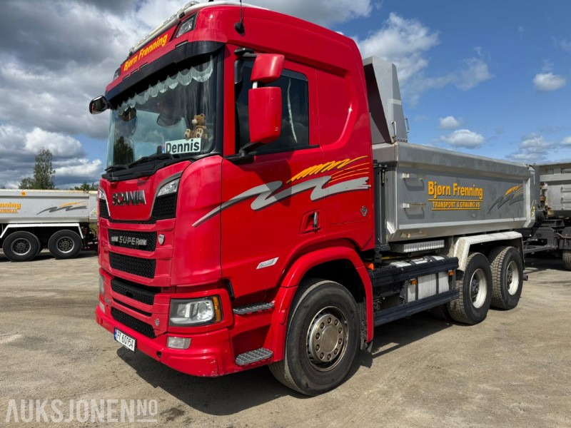 2018 Scania R580 GODT UTSTYRT TIPPBIL MED 3 AKSLET HENGER - Sklápěč: obrázek 2 2018 Scania R580 GODT UTSTYRT TIPPBIL MED 3 AKSLET HENGER - Sklápěč: obrázek 2