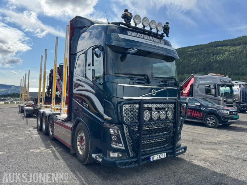2018 Volvo FH16 8X4 komplett tømmerbil med kran og henger. - Lesovůz, Auto s hydraulickou rukou: obrázek 3 2018 Volvo FH16 8X4 komplett tømmerbil med kran og henger. - Lesovůz, Auto s hydraulickou rukou: obrázek 3
