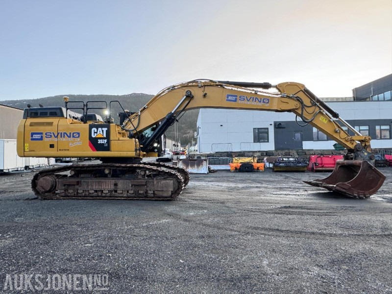Rýpadlo 2019 Cat 352FXE - Grade Control - Sentralsmøring - Bunkringspumpe - Serviceavtale: obrázek 7
