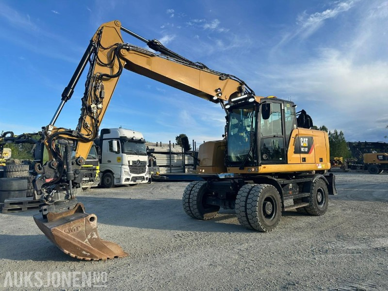 2019 Cat M318F hjulgraver med tiltrotator og skuff - Rýpadlo: obrázek 1 2019 Cat M318F hjulgraver med tiltrotator og skuff - Rýpadlo: obrázek 1