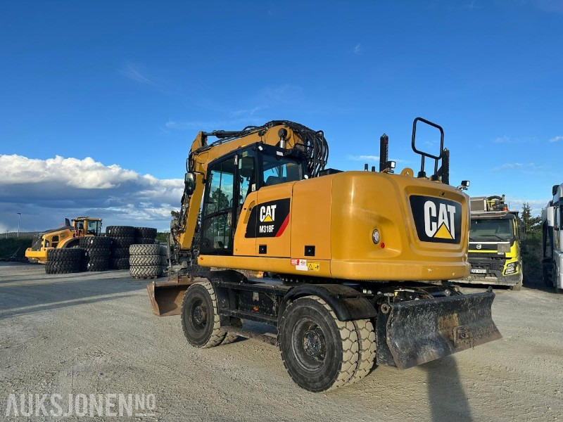 2019 Cat M318F hjulgraver med tiltrotator og skuff - Rýpadlo: obrázek 3 2019 Cat M318F hjulgraver med tiltrotator og skuff - Rýpadlo: obrázek 3