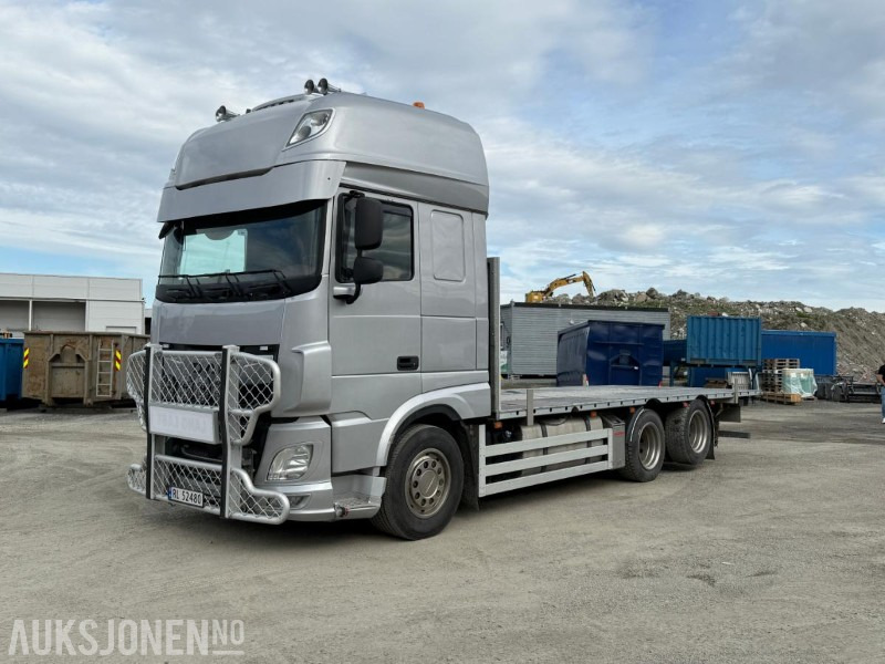 2019 DAF XF 530 FAS 6X2 Planbil - Strøere - Påkostet - VBG - 464432KM - Nákladní automobil valníkový/ Plošinový: obrázek 1 2019 DAF XF 530 FAS 6X2 Planbil - Strøere - Påkostet - VBG - 464432KM - Nákladní automobil valníkový/ Plošinový: obrázek 1