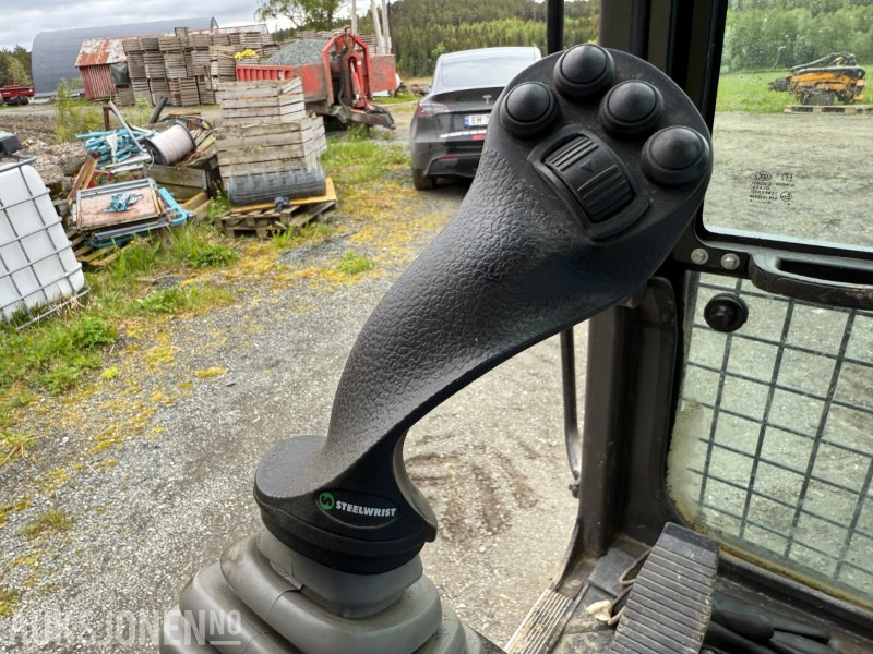 Rýpadlo 2019 Hardlife HE80 beltegraver med 882 timer! - Tiltrotator - 2 skuffer: obrázek 20