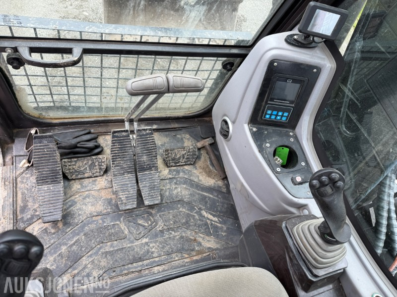 Rýpadlo 2019 Hardlife HE80 beltegraver med 882 timer! - Tiltrotator - 2 skuffer: obrázek 18