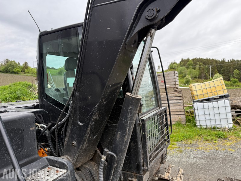 Rýpadlo 2019 Hardlife HE80 beltegraver med 882 timer! - Tiltrotator - 2 skuffer: obrázek 10
