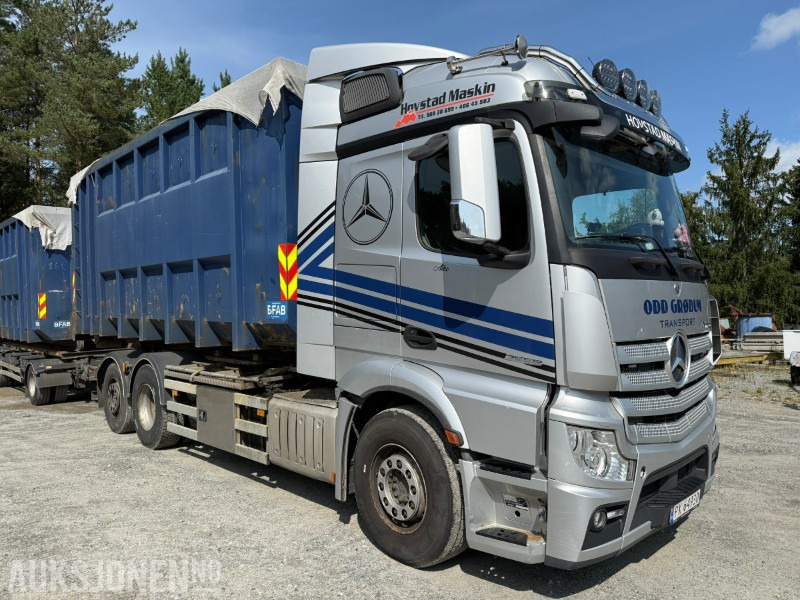 2019 Mercedes-Benz Actros Krokbil / Leveres Eugodkjent - Hákový nosič kontejnerů: obrázek 3 2019 Mercedes-Benz Actros Krokbil / Leveres Eugodkjent - Hákový nosič kontejnerů: obrázek 3