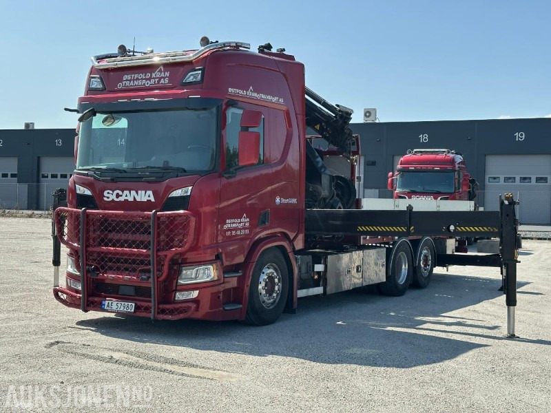 2019 Scania R 500 6x2 - kranbil - Hiab kran med jibb - Auto s hydraulickou rukou: obrázek 1 2019 Scania R 500 6x2 - kranbil - Hiab kran med jibb - Auto s hydraulickou rukou: obrázek 1