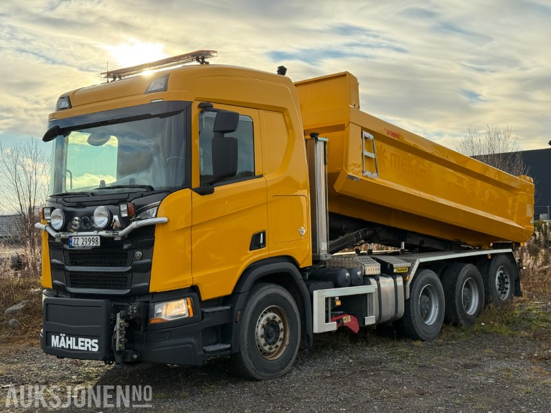 2019 Scania R580 8x4 - Krokbil - Brøyterigget - Underliggende skjær - Hákový nosič kontejnerů: obrázek 1 2019 Scania R580 8x4 - Krokbil - Brøyterigget - Underliggende skjær - Hákový nosič kontejnerů: obrázek 1