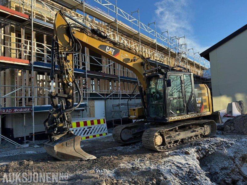 2020 Cat 313FL gravemaskin med maskinstyring / 2 skuffer / 5278 timer - Rýpadlo: obrázek 1 2020 Cat 313FL gravemaskin med maskinstyring / 2 skuffer / 5278 timer - Rýpadlo: obrázek 1