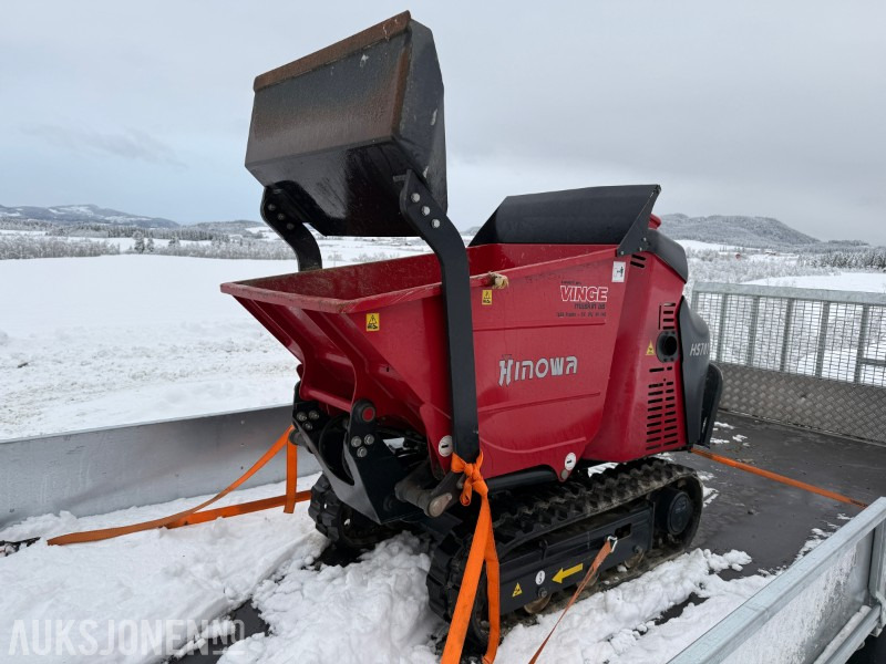 2020 Hinowa HS701 Selvlastende minidumper - Honda GX270 motor - 700 kg nyttelast - Dampr: obrázek 1 2020 Hinowa HS701 Selvlastende minidumper - Honda GX270 motor - 700 kg nyttelast - Dampr: obrázek 1