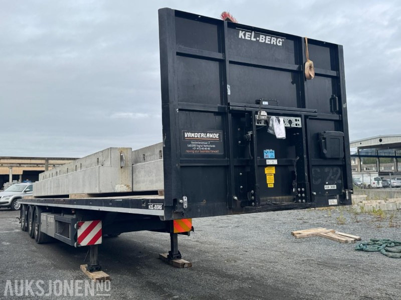 2020 Kel-Berg retthenger / 36720 kg nyttelast / 54 224 km - Návěs valník/ Plato: obrázek 5 2020 Kel-Berg retthenger / 36720 kg nyttelast / 54 224 km - Návěs valník/ Plato: obrázek 5