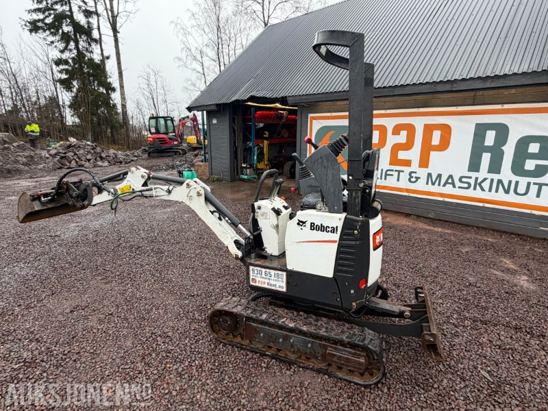 2021 Bobcat E10z minigraver - Pusseskuff 77 cm - SE hydraulisk tilt - Mini rýpadlo: obrázek 3 2021 Bobcat E10z minigraver - Pusseskuff 77 cm - SE hydraulisk tilt - Mini rýpadlo: obrázek 3