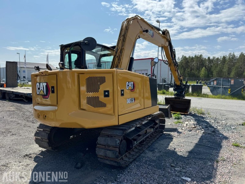 2021 Cat 307.5 gravemaskin med tiltrotator og sentralsmøring / 2 stk skuffer / årskontrollert - Rýpadlo: obrázek 5 2021 Cat 307.5 gravemaskin med tiltrotator og sentralsmøring / 2 stk skuffer / årskontrollert - Rýpadlo: obrázek 5