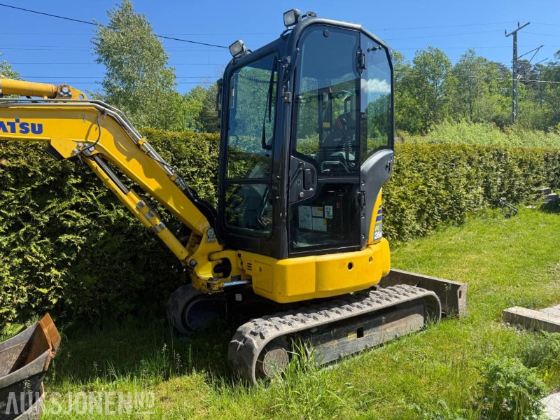 2021 Komatsu PC26MR minigraver m/3 skuffer. - Mini rýpadlo: obrázek 5 2021 Komatsu PC26MR minigraver m/3 skuffer. - Mini rýpadlo: obrázek 5