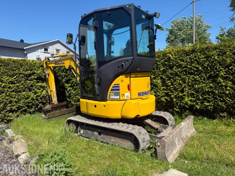 2021 Komatsu PC26MR minigraver m/3 skuffer. - Mini rýpadlo: obrázek 4 2021 Komatsu PC26MR minigraver m/3 skuffer. - Mini rýpadlo: obrázek 4