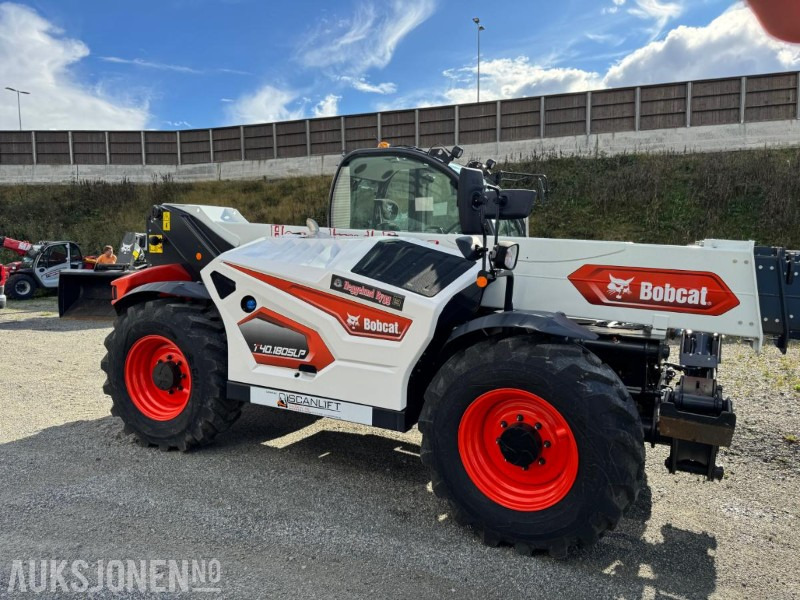Teleskopický manipulátor 2022 Bobcat T40.180SLPRC teleskoplaster med skuffe og hydraulisk gafler: obrázek 7