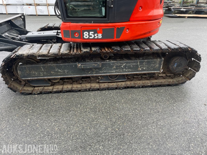 Rýpadlo 2022 Eurocomach 85SB. Engcon tilt, sentralsmøring, to skuffer,: obrázek 6