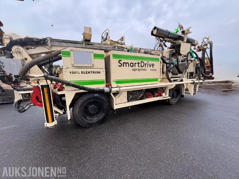 2022 Normet Spraymec SmartDrive 8100VC SD 100 % ELECTRIC - Vrtná souprava: obrázek 1 2022 Normet Spraymec SmartDrive 8100VC SD 100 % ELECTRIC - Vrtná souprava: obrázek 1
