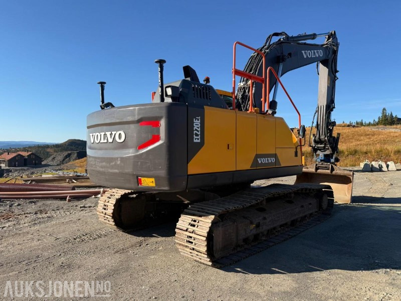2022 Volvo EC220ELL - SMP TILTROTATOR-GPS-SERVICEHISTORIKK - 3013T - Rýpadlo: obrázek 5 2022 Volvo EC220ELL - SMP TILTROTATOR-GPS-SERVICEHISTORIKK - 3013T - Rýpadlo: obrázek 5