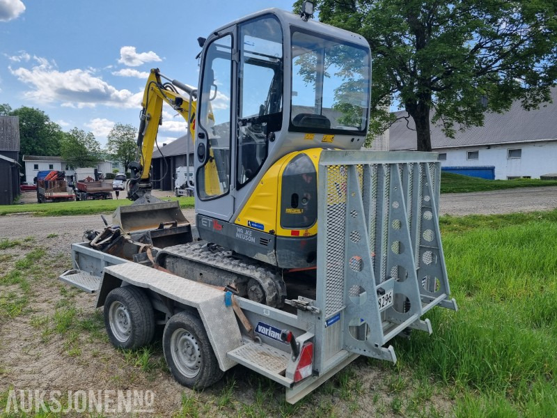 2022 Wacker Neuson ET16 mini graver med henger NC8296 - Rýpadlo: obrázek 5 2022 Wacker Neuson ET16 mini graver med henger NC8296 - Rýpadlo: obrázek 5