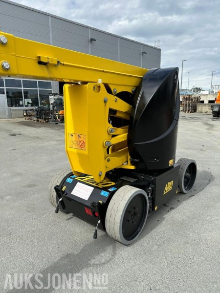 2023 AIRO A12 JE, elektrisk bomlift -	Roterende Jibb - Arbeidshøyde 12,1 m. - Leveres med ny årskontroll! leasing 2023 AIRO A12 JE, elektrisk bomlift -	Roterende Jibb - Arbeidshøyde 12,1 m. - Leveres med ny årskontroll!: obrázek 6