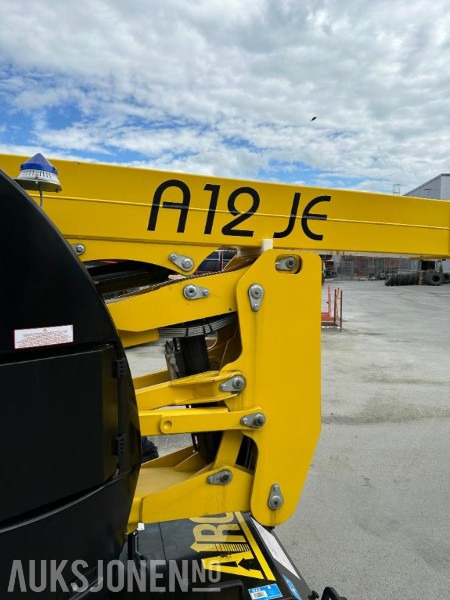 2023 AIRO A12 JE, elektrisk bomlift -	Roterende Jibb - Arbeidshøyde 12,1 m. - Leveres med ny årskontroll! leasing 2023 AIRO A12 JE, elektrisk bomlift -	Roterende Jibb - Arbeidshøyde 12,1 m. - Leveres med ny årskontroll!: obrázek 9