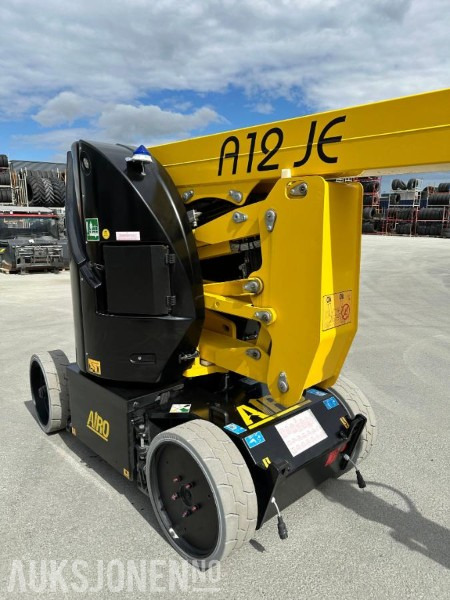 2023 AIRO A12 JE, elektrisk bomlift -	Roterende Jibb - Arbeidshøyde 12,1 m. - Leveres med ny årskontroll! leasing 2023 AIRO A12 JE, elektrisk bomlift -	Roterende Jibb - Arbeidshøyde 12,1 m. - Leveres med ny årskontroll!: obrázek 8