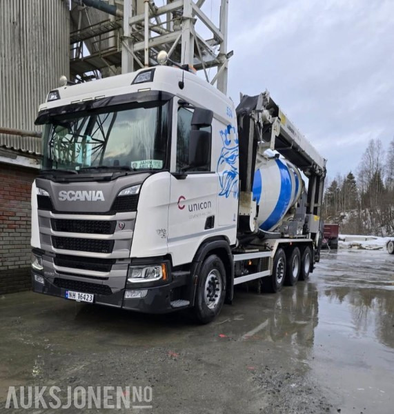 2023 Scania R-serie båndbil / 8x2 tridem / 61295 km - Autodomíchávač: obrázek 1 2023 Scania R-serie båndbil / 8x2 tridem / 61295 km - Autodomíchávač: obrázek 1