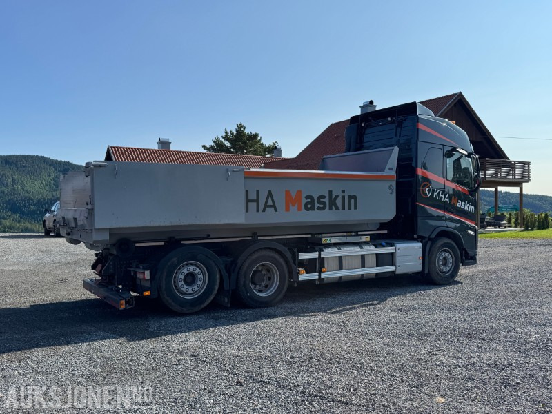 2023 Volvo FH - Krokbil med Dumperkasse og Maskinflak - Hákový nosič kontejnerů: obrázek 5 2023 Volvo FH - Krokbil med Dumperkasse og Maskinflak - Hákový nosič kontejnerů: obrázek 5