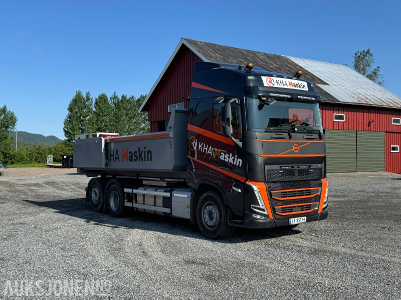 2023 Volvo FH - Krokbil med Dumperkasse og Maskinflak - Hákový nosič kontejnerů: obrázek 3 2023 Volvo FH - Krokbil med Dumperkasse og Maskinflak - Hákový nosič kontejnerů: obrázek 3