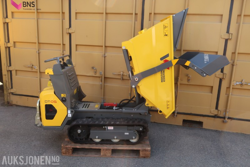 2023 Wacker Neuson DT05 beltedumper med selvlaster - kun 3 timer - Dampr: obrázek 1 2023 Wacker Neuson DT05 beltedumper med selvlaster - kun 3 timer - Dampr: obrázek 1
