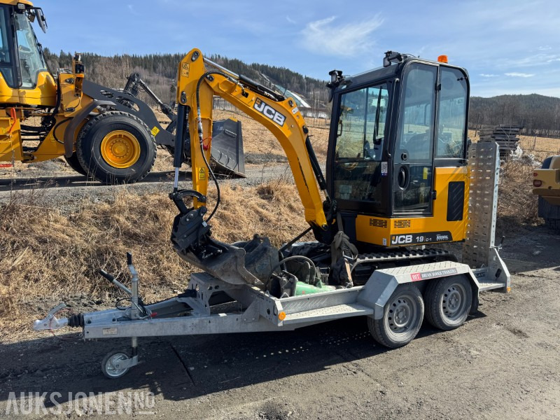 2024 JCB 19 C-1 MINIGRAVER, 3 SKUFFER, PIGGHAMMER, MASKINHENGER, KUN 200 TIMER, UTVIDET GARANTI - Mini rýpadlo: obrázek 2 2024 JCB 19 C-1 MINIGRAVER, 3 SKUFFER, PIGGHAMMER, MASKINHENGER, KUN 200 TIMER, UTVIDET GARANTI - Mini rýpadlo: obrázek 2