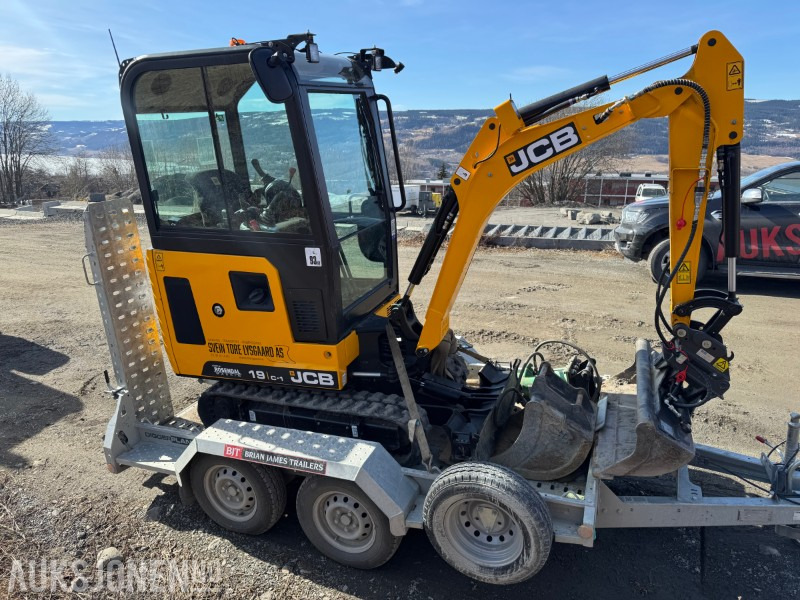2024 JCB 19 C-1 MINIGRAVER, 3 SKUFFER, PIGGHAMMER, MASKINHENGER, KUN 200 TIMER, UTVIDET GARANTI - Mini rýpadlo: obrázek 4 2024 JCB 19 C-1 MINIGRAVER, 3 SKUFFER, PIGGHAMMER, MASKINHENGER, KUN 200 TIMER, UTVIDET GARANTI - Mini rýpadlo: obrázek 4