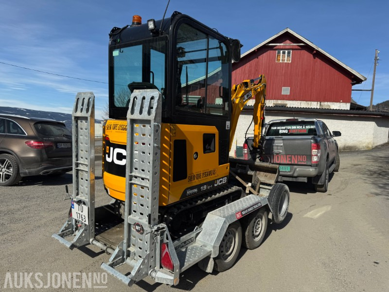 2024 JCB 19 C-1 MINIGRAVER, 3 SKUFFER, PIGGHAMMER, MASKINHENGER, KUN 200 TIMER, UTVIDET GARANTI - Mini rýpadlo: obrázek 5 2024 JCB 19 C-1 MINIGRAVER, 3 SKUFFER, PIGGHAMMER, MASKINHENGER, KUN 200 TIMER, UTVIDET GARANTI - Mini rýpadlo: obrázek 5