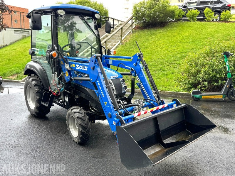 2024 Solis 26 HST minitraktor | kun 15 timer | 4WD | frontlaster m/ skuffe | varmeapparat - Traktor: obrázek 3 2024 Solis 26 HST minitraktor | kun 15 timer | 4WD | frontlaster m/ skuffe | varmeapparat - Traktor: obrázek 3