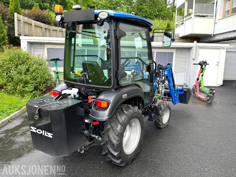 2024 Solis 26 HST minitraktor | kun 15 timer | 4WD | frontlaster m/ skuffe | varmeapparat - Traktor: obrázek 5 2024 Solis 26 HST minitraktor | kun 15 timer | 4WD | frontlaster m/ skuffe | varmeapparat - Traktor: obrázek 5