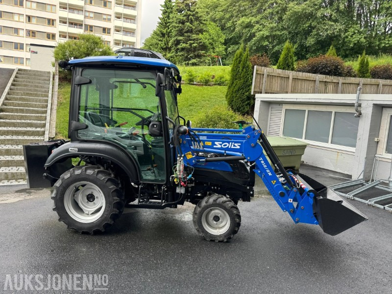 2024 Solis 26 HST minitraktor | kun 15 timer | 4WD | frontlaster m/ skuffe | varmeapparat - Traktor: obrázek 4 2024 Solis 26 HST minitraktor | kun 15 timer | 4WD | frontlaster m/ skuffe | varmeapparat - Traktor: obrázek 4
